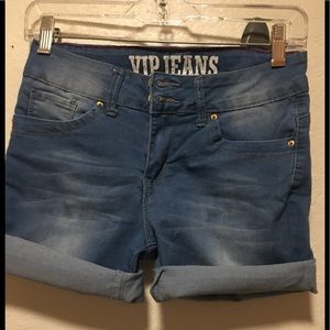 VIP jean shorts